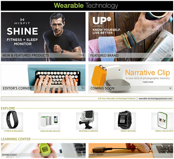 Amazon Wearable Technology