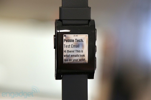 Pebble smartwatch rev8
