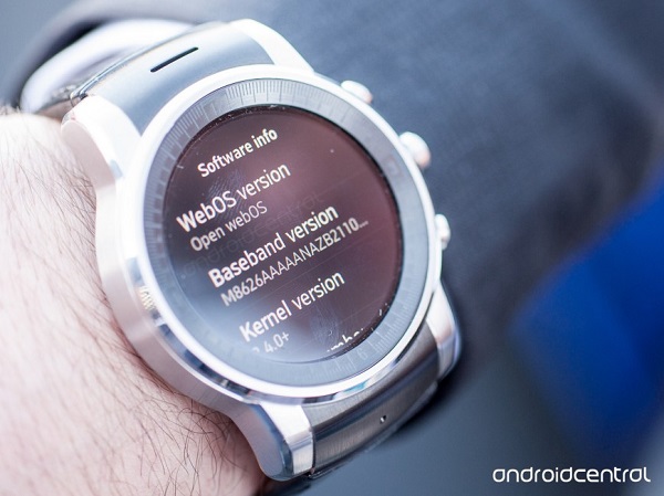 LG webOS smartwatch3