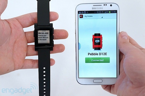 Pebble smartwatch rev12