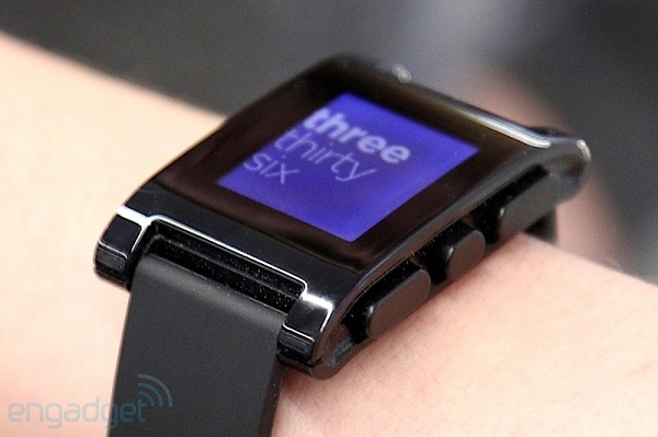 Pebble smartwatch rev5