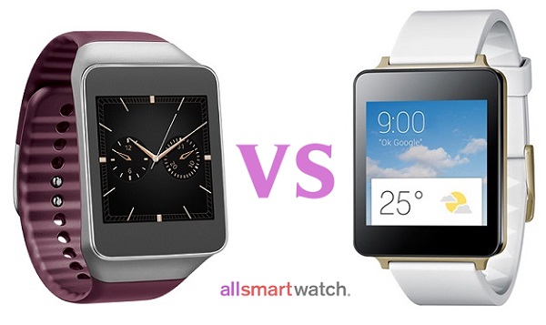 Samsung Gear Live vs LG G Watch